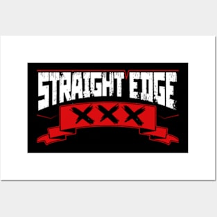 Straight Edge  1 Posters and Art